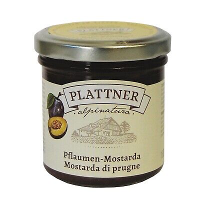 Pflaumen Mostarda Chutney 160 Gr. - Alpinatura - Plattner • 6.50€