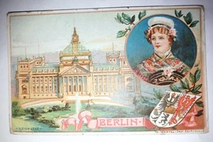 Tarjeta comercial de publicidad francesa ,Paul Mairesse de Cambrai, BERLIN - Picture 1 of 2