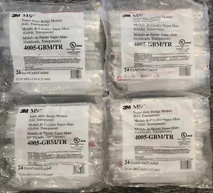 Brand New 3M MS2 4005-GBM/TR Super-Mate Bridge Module Gel Filled 4 Bags 96 Total - Picture 1 of 2