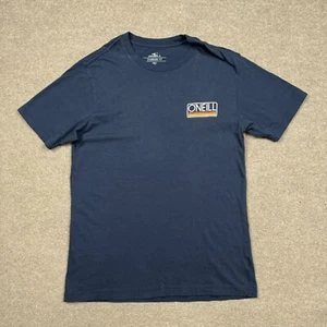 O'neill Men's Shirt Size S Blue Short Sleeve Surfing Crew Neck Graphic Tee Swim - Picture 1 of 9