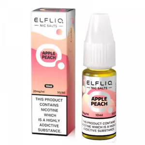 Apple Peach By Elfliq 10ml Salts - FREE POSTAGE ABOVE £10 MIX&MATCH - Picture 1 of 4