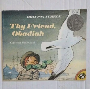 Thy Friend, Obadiah - Paperback, by Caldecott Honor Book 1969 - Picture 1 of 3
