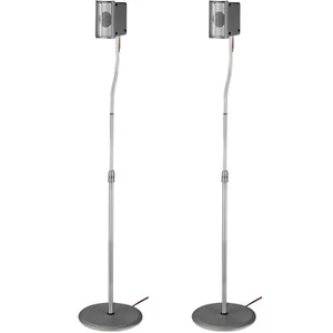 Hama 2x Support D'Enceinte Paire Support pour Bose Teufel Sonos Etc - Photo 1/7