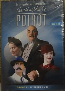 °°° DVD AGATHA CHRISTIE POIROT SAISON 1 EPISODES 4 A 6 NEUF SOUS BLISTER - Picture 1 of 2