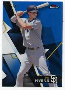 2018 Topps Finest Wil Myers Blue Refractor #39 #/150 Padres - Bild 1 von 1