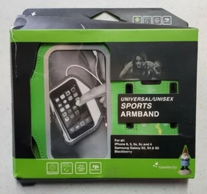 Travelocity Universal/Unisex Sports Armband for iPhone Galaxy Blackberry - Picture 1 of 6