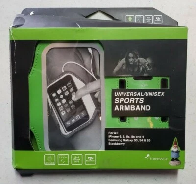 Travelocity Universal/Unisex Sports Armband for iPhone Galaxy Blackberry - Image 1 of 4