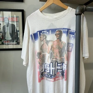 VINTAGE 02' | USHER NAS Evolution R&B Hip Hop Tour Band T-Shirt Gr. XL Erwachsene - Bild 1 von 11