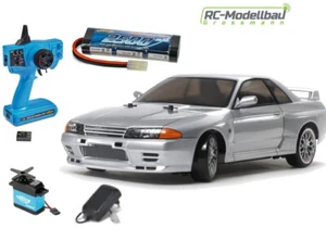 Tamiya 300058651 1:10 RC Nissan Skyline GT-R (R32) TT-02D Drift Kit Komplett Set - Bild 1 von 3