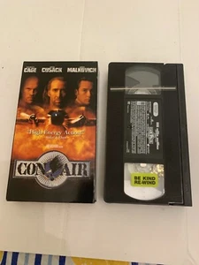 1997 Con Air VHS Video Tape Nicolas Cage - Picture 1 of 2