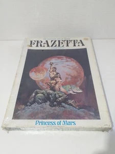 Puzzle Frank Frazetta Princess of Mars 551 pièces neuf sous blister années 70 - Foto 1 di 5