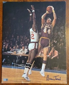 Jerry West Signed 1972? Sports Arts 11x14 Arena Stadium Board Rare Steiner Holo - Picture 1 of 4