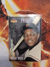 WILLIE MAYS 2001 TOPPS AMERICAN PIE PROFILES IN COURAGE #PIC8 GIANTS HOF