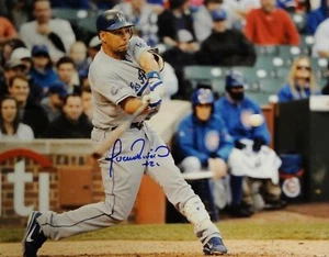Juan Rivera Original Hand Signed Autograph 11x14 Photo Los Angeles Dodgers COA - Picture 1 of 1