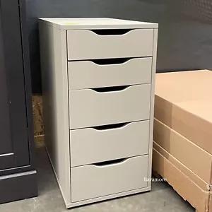 Unidad de cajón IKEA ALEX beige 141/8”x271/2”, RARA, descontinuada -nueva -uso en casa oficina - Imagen 1 de 5