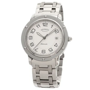HERMES Clipper Classic Watches CP2.810 Stainless Steel/Stainless Steel mens - Picture 1 of 24