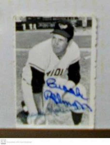 BROOKS ROBINSON SIGNED 1969 TOPPS DECKLE EDGE BASEBALL CARD ORIOLES HOF83 RIP! - Picture 1 of 1