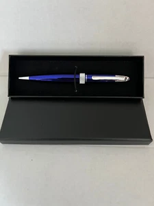 Zippo Alleghany High Quality Ball Point Pen - Blue Finish - Picture 1 of 5