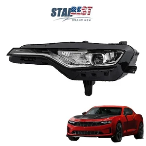 For Chevy Camaro 2019-2023 2024 LED Headlight Black Left Driver Side HeadLamp - Picture 1 of 15
