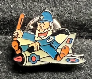 POLIZEI CONSTABLE ATOP MILITÄRFLUGZEUG PIN ABZEICHEN - Bild 1 von 3