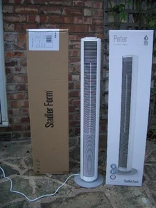 Tower Fan -Stadler Form Peter White with Remote Control New in Boxed - Picture 1 of 9