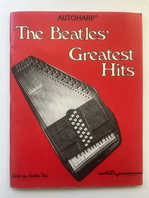 The Beatles Greatest Hits Songbook Autoharp 1980 ATV Music Publications 🔥🔥🔥 - Image 1 of 4