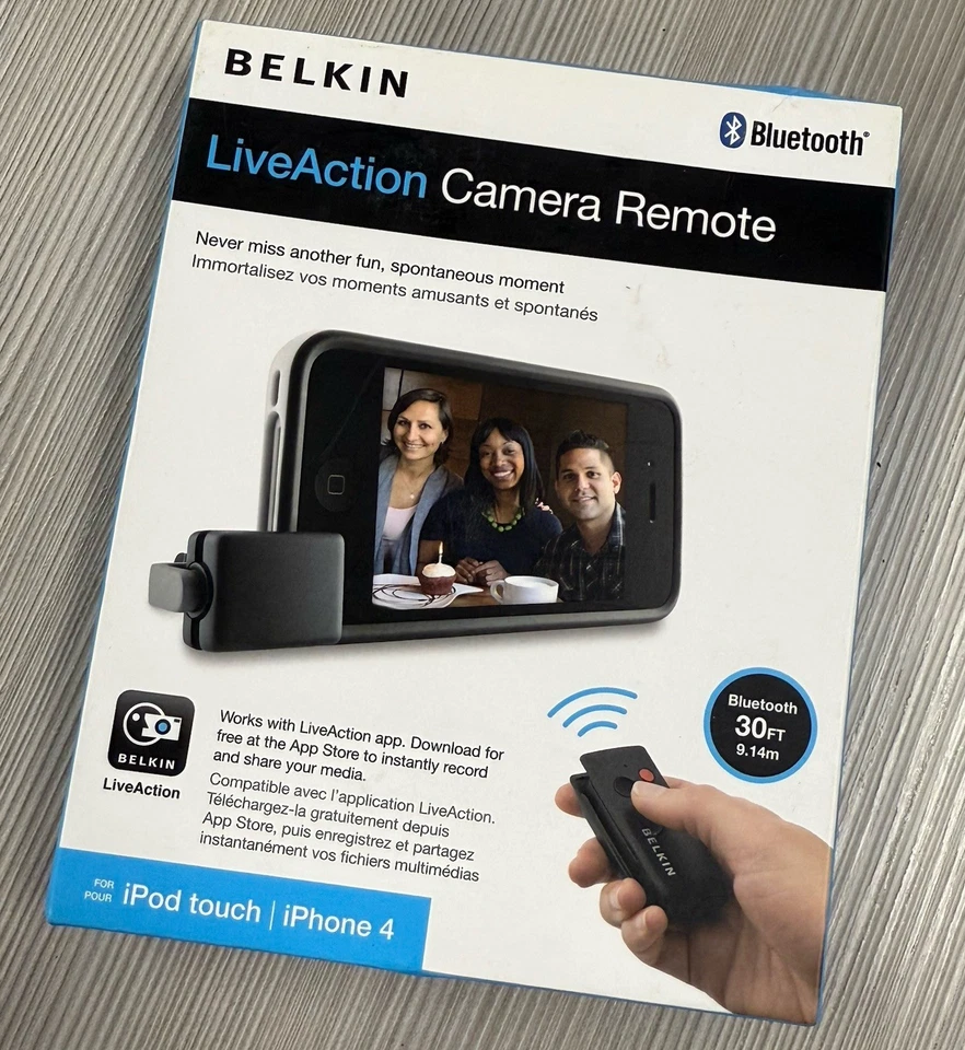 Bellingham Live Action Camera Remote Bluetooth New In Box - Image 1 of 4