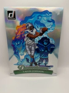 Calvin Johnson - 2025 Donruss Oversized Downtown #4 Detroit Lions Exclusive HOF - Picture 1 of 2