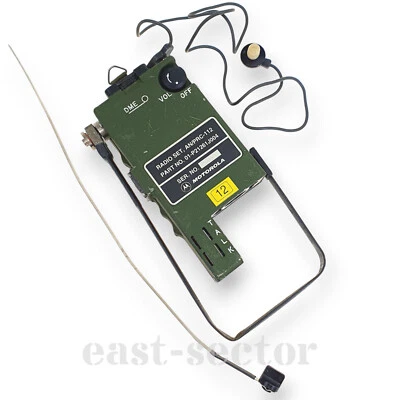 Raro AN/PRC-112 MOTOROLA Supervivencia Piloto Radio Ejército de los Estados Unidos USAF Baliza AN/PRC-90 Mil Foto 1 de 4