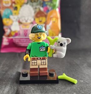 Lego Minifigure 71037 Series 24 Conservationist with Koala Bear
