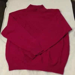 Suéter Benetton Clásico Vintage Años 80 Rosa/Rojo Lana de Cordero Cuello Redondo Talla 50 (EU) - Imagen 1 de 11