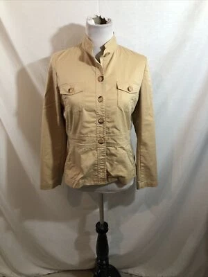 "Chaqueta con botones Axcess bronceada - para mujer 8P, busto 20", longitud 23""" Foto 1 de 3
