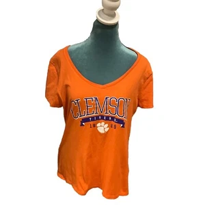 Russell Athletic Baumwolle Clemson Tigers T-Shirt Größe Large 12/14 - Bild 1 von 5