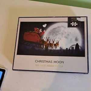 Christmas Moon 500 Piece Jigsaw Puzzle - Picture 1 of 2