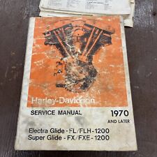 Harley-Davidson Electra FL/FLH Super Glide FX/FXE 1200 Service Manual 1970-Later