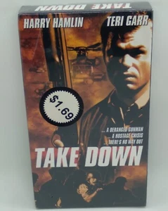 Take Down (VHS, 1992, Full Screen) New & Sealed Harry Hamlin Teri Garr - Picture 1 of 4