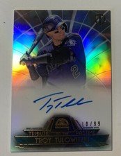 2014 Topps Tribute to the Pastime Auto /99 Troy Tulowitzki #TPT-TT Auto Rockies