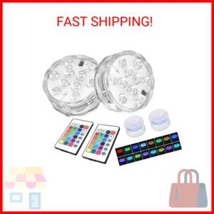 YHGSEE Submersible LED Lights, Waterproof Pond Lights, Pool Light Underwater Dec - Picture 1 of 2