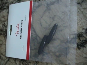 FENDER STRATOCASTER TREMOLO ARM TIPS (2PCS) - BLACK PN 099-4934-000 NEW! - Picture 1 of 1