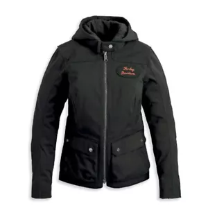 Harley-Davidson Women's 3-in-1 Estabrook Textile Riding Jacket Black 97139-23VW - Bild 1 von 9