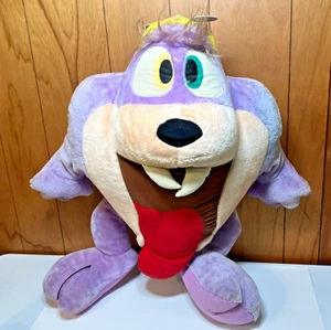 Tiny Toons Jumbo Plush Dizzy Stuffed Animal Toy Tasmanian Devil ACE 1992 28" - Picture 1 of 15