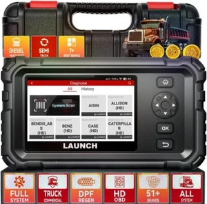 Launch CRP129 HD Car Diagnostic Tool OBD2 Scanner ALL SYSTEM for Trucks HD Trucks - Picture 1 of 15