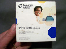 CORPORATE EXPRESS 3.5 DISKETTES (8.9cm) SET OF 10 OPEN BOX