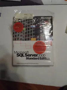 Microsoft SQL Server 2000 Standard Edition - Factory Sealed Free Shipping!! - Picture 1 of 2
