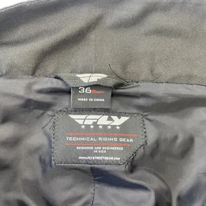 Fly Technical Riding Gear 36 Short Black On Black - Picture 1 of 5