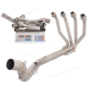 For CF-Moto 500SR 500 VOOM 2024-2025 Full Exhaust System Front Link Pipe Slip On - Picture 1 of 7