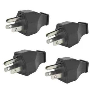 Spina Lama Dritta,15 Amp 120-125 Volt, 2 Poli 3Fili, Spina, Prolunga Maschio Co... - Foto 1 di 7