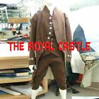 Neu viktorianischer brauner Herren-Regency-Anzug aus 18. Jahrhundert aus Wolle Verkauf vom Royal Castle
