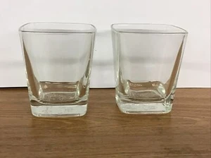Crown Royal Etched Old Fashion Rocks Bar Glasses Set Of 2 - Picture 1 of 5