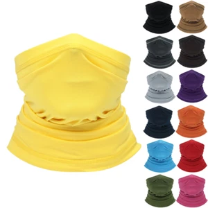 Ghetta Collo Multiuso Protezione UV Maschera Viso Sciarpa Traspirante Bandana Balaclava - Foto 1 di 35